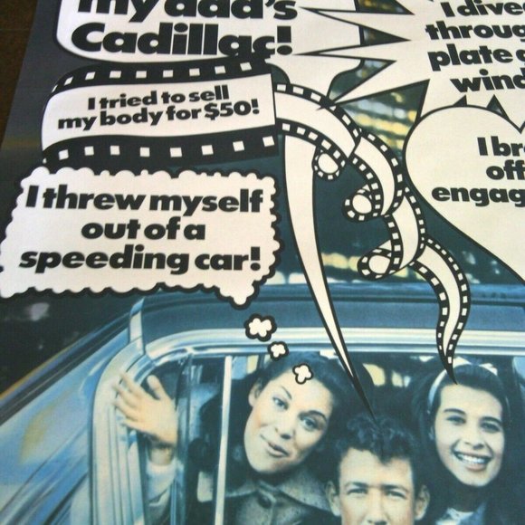 Movie Poster Steven Spielberg Original I Wanna Hold Your Hand Beatlemania Film - Picture 8 of 16